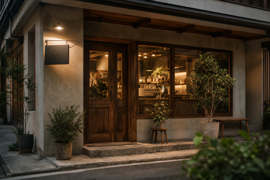 お店の外観