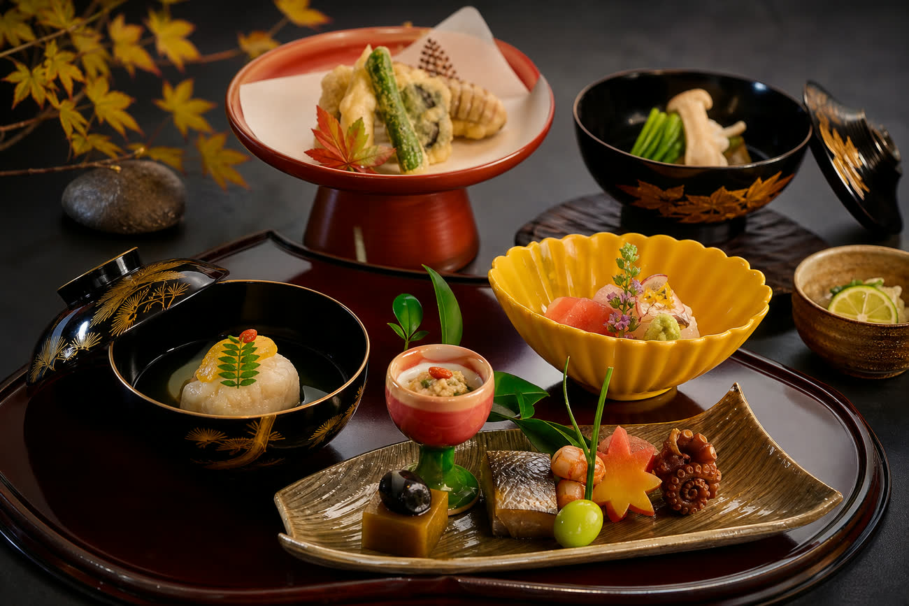 月霞の会席料理
